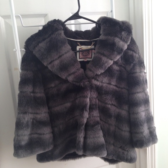 Juicy Couture Faux Fur Jacket