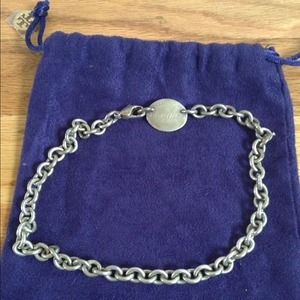 Return to Tiffany Oval Tag Choker