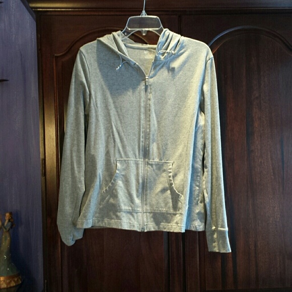 Gray zip up sweatshirt - Picture 1 of 1