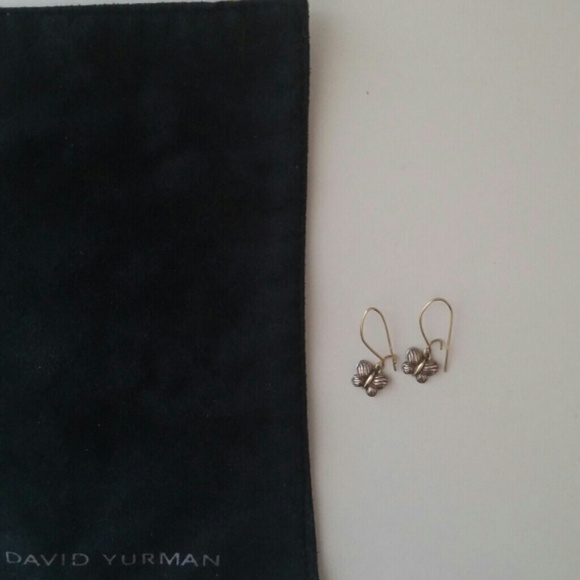 David Yurman kids butterfly earrings