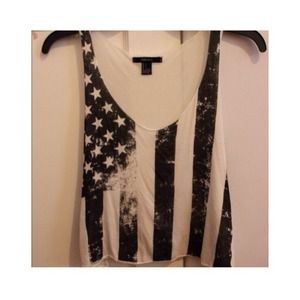 American Flag tank