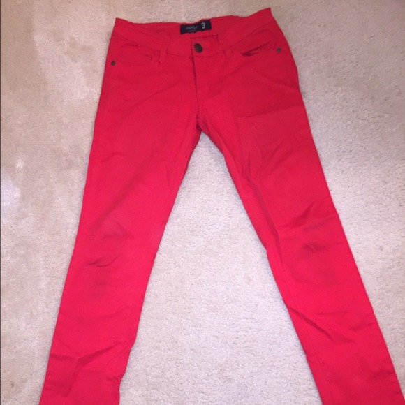 Red jeans- size 3