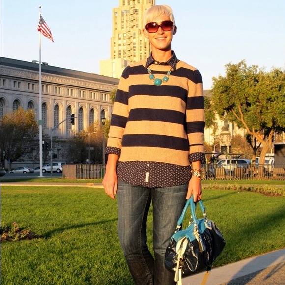 Striped sweater - worn once! - Picture 3 of 3