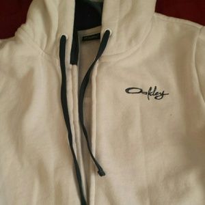 White Oakley Hoodie