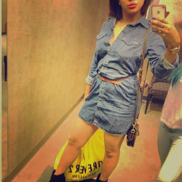 Denim dress 😇