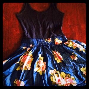Blue dress