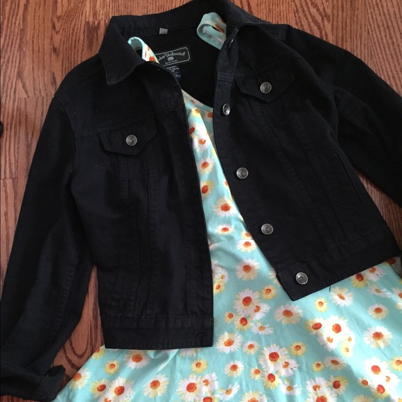 Black Denim Jacket ❤️
