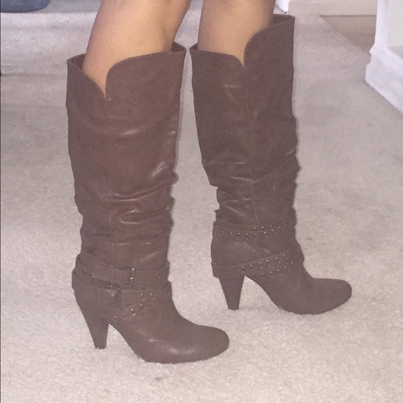 Chocolate brown boots