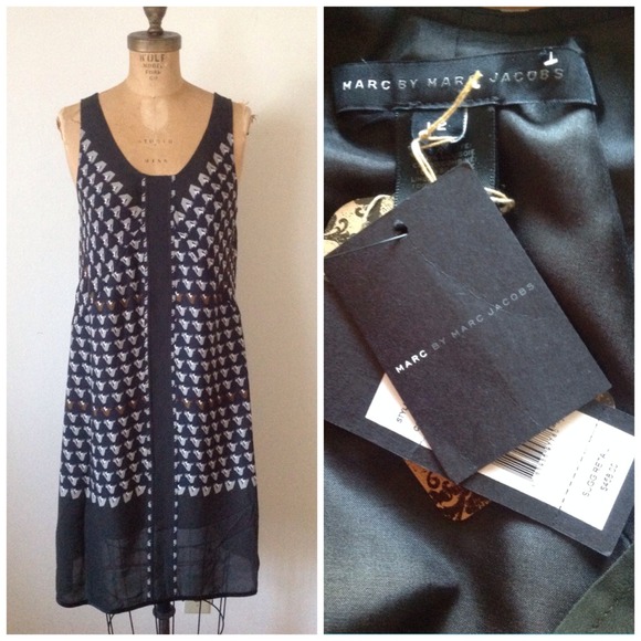 NWT Marc by Marc Jacobs black silk dress SOLD