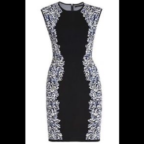 Bcbg black and white bandage dress Bcbg black and white bandage dress