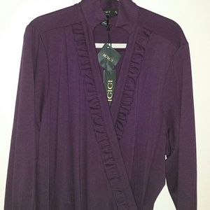 Igigi wrap knit dress PLUS SIZE