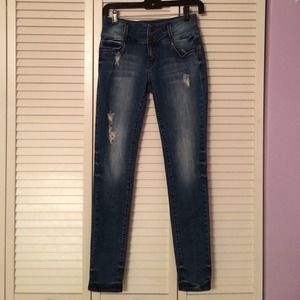 Mid-Rise Skinny Jeans