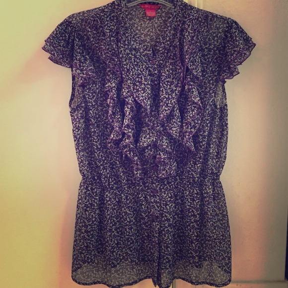 Sunny Leigh Multi-Color Ruffle Top!