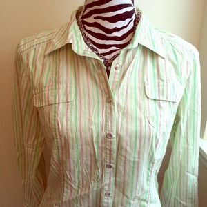 Elie Tahari Button Down