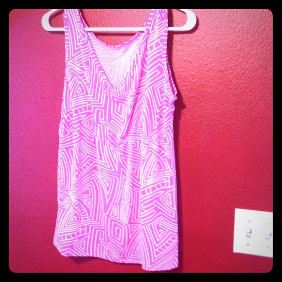 silk Patterned Tank top