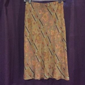 CAbi tapestry skirt
