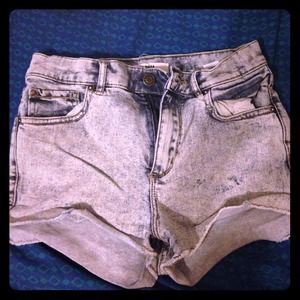 Garage High Waisted Shorts
