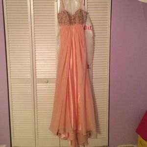 A Prom dress bought at David's Bridal