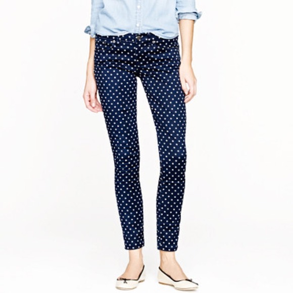 Reserved for Bundle! J. Crew Polka Dot Jeans