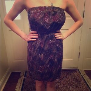 Strapless dress