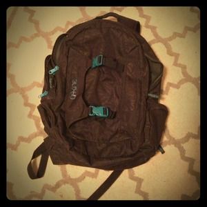 Zebra Print Dakine Backpack