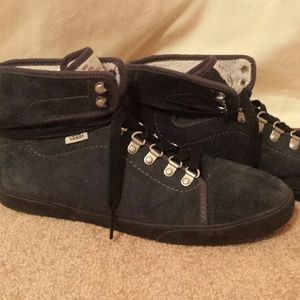 High top navy vans