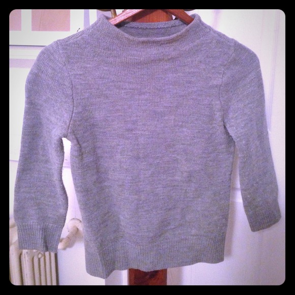 J. Crew mock turtleneck