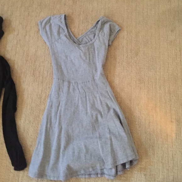 Gray bethan dress