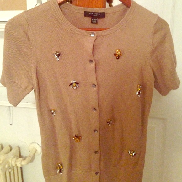 Embellished Ann Taylor sweater