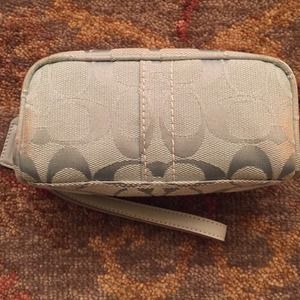 Coach cosmetic bag