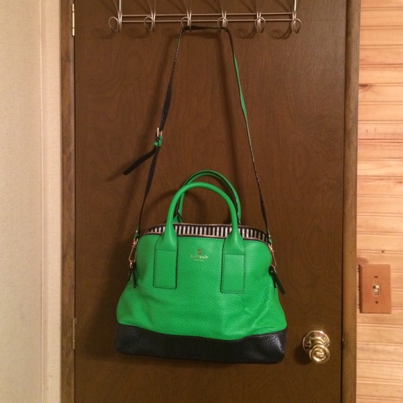 Kelly green Kate Spade purse.