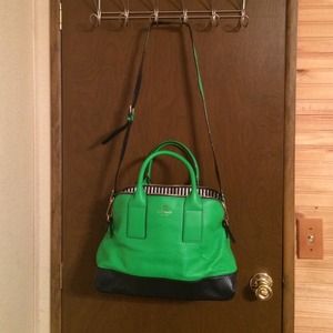 Kelly green Kate Spade purse.