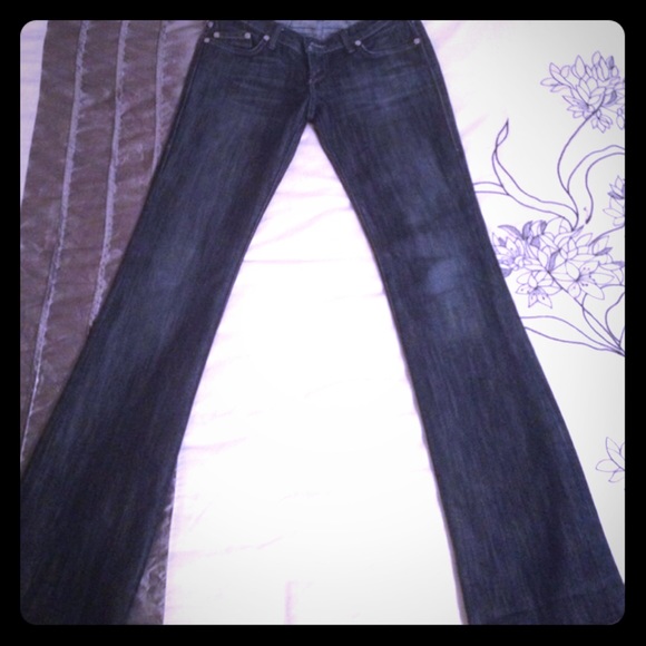 Rock & Republic dark denim. 35" Inseam. Authentic. - Picture 1 of 4