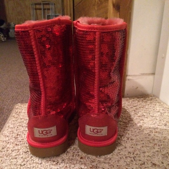 Ruby red uggs
