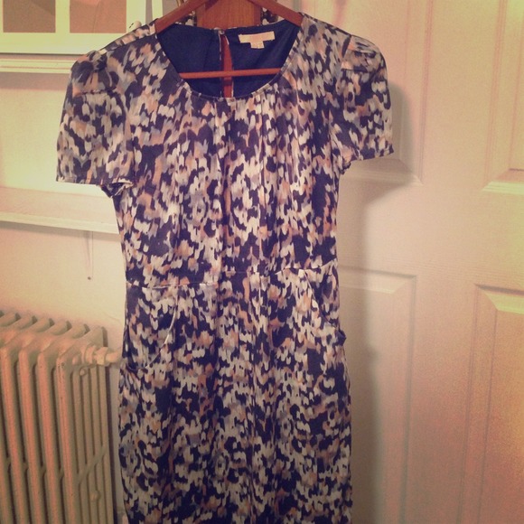 Printed dress with pockets from Modcloth