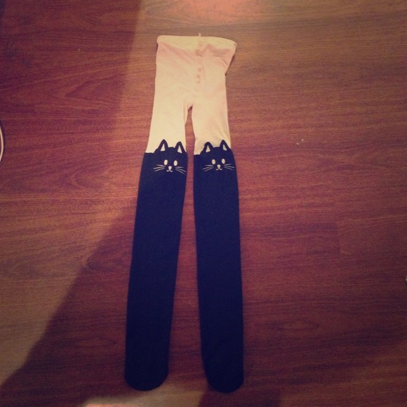 Cat legging stockings