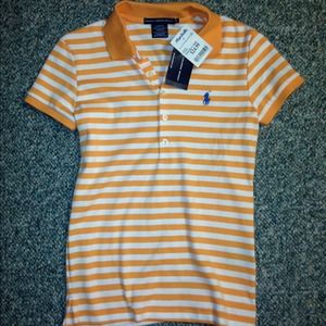 Ralph Lauren orange and white