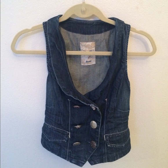 Authentic Miss Me Denim Vest