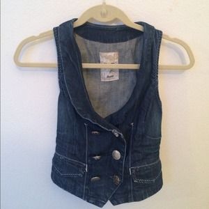 Authentic Miss Me Denim Vest
