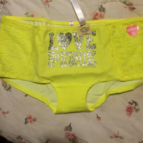 Yellow PINK panty