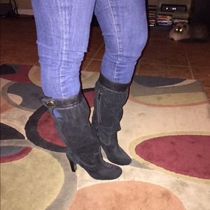 Michael Kors suede boots