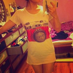 Camera long tshirt/dress