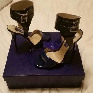 BNWT Jimmy Choo for H&M Ankle Strap Heels sz 8