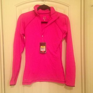 Nike 1/4 zip dri fit running jacket