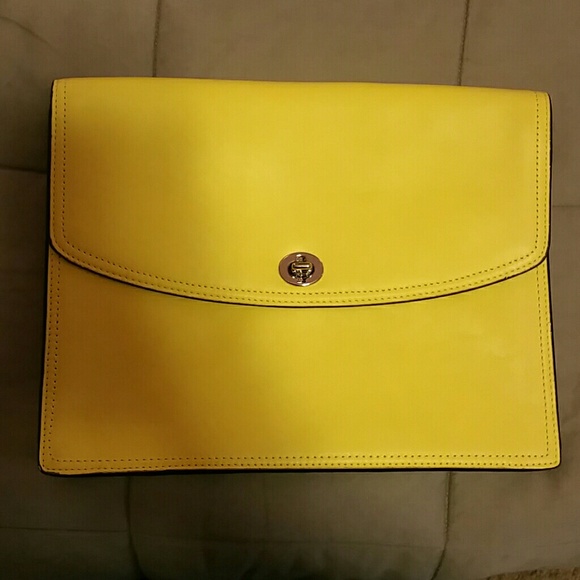 Coach Tech leather Envelope