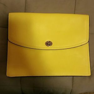 Coach Tech leather Envelope
