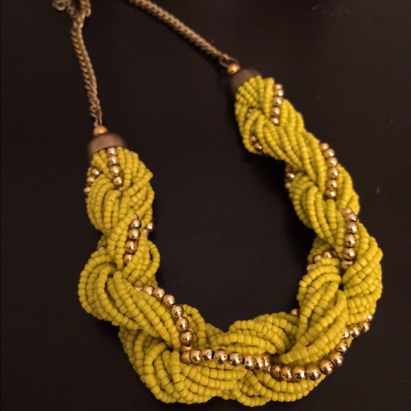 Yellow necklace