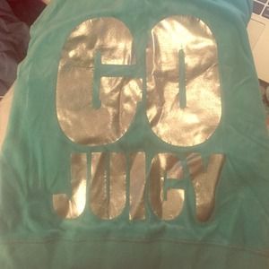 Juicy track jacket light Aqua