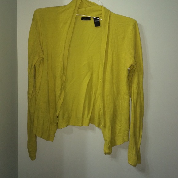 A Yellow Cardigan - Picture 2 of 4