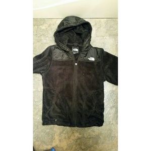 Fuzzy Northface Womens Jacket W/ Hood